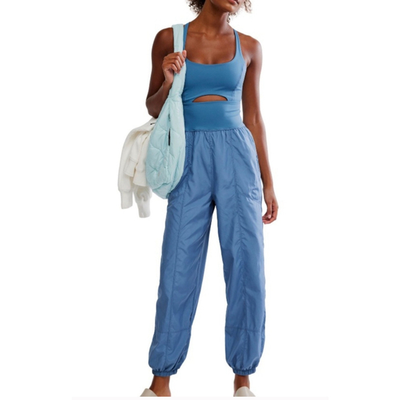 FP Movement by Free People Pants - Free People Movement Blue Jumpsuit XL